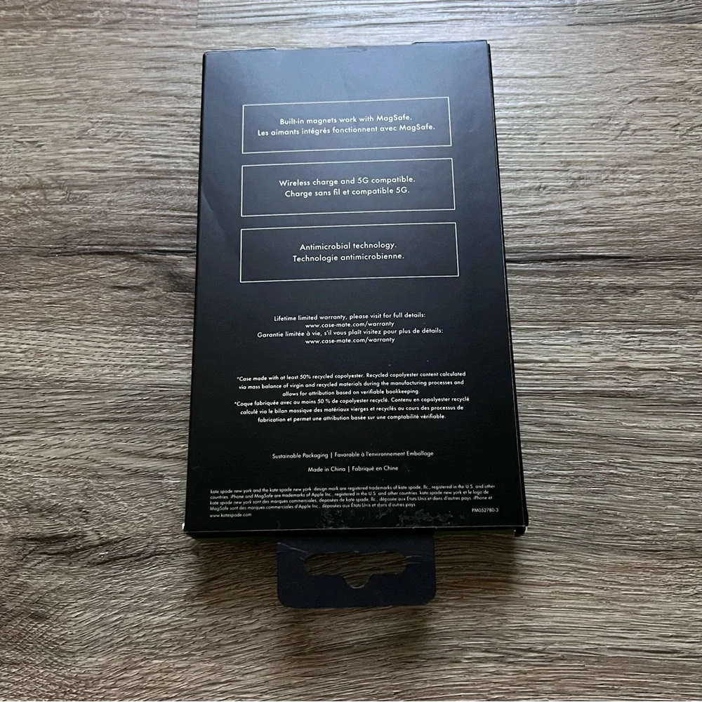KATE SPADE Iphone 15 Pro Case NIB